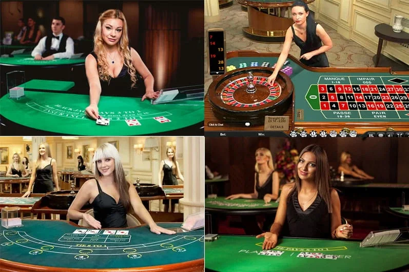 Suasana ruang kasino live untuk pengalaman meja mobile